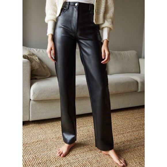 Wilfred The Melina Super High-Rise Pant US 0 Solid Minimalist Blogger Fav Famous - Picture 4 of 9